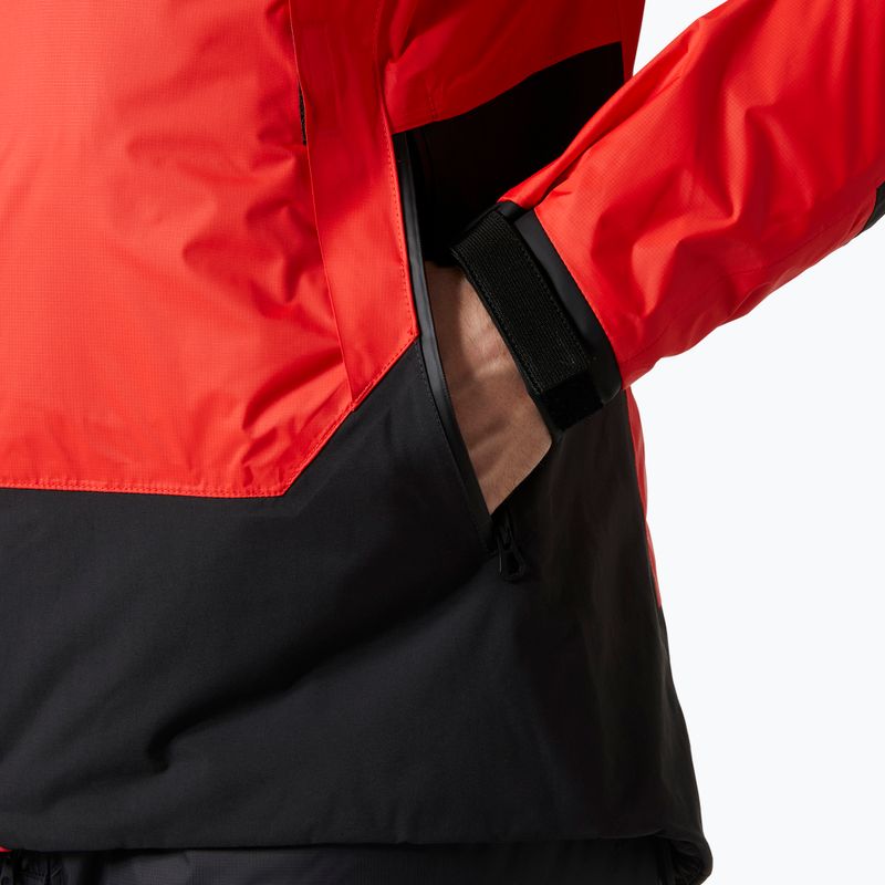 Jachtárska bunda Helly Hansen Aegir Midlayer alert red 5