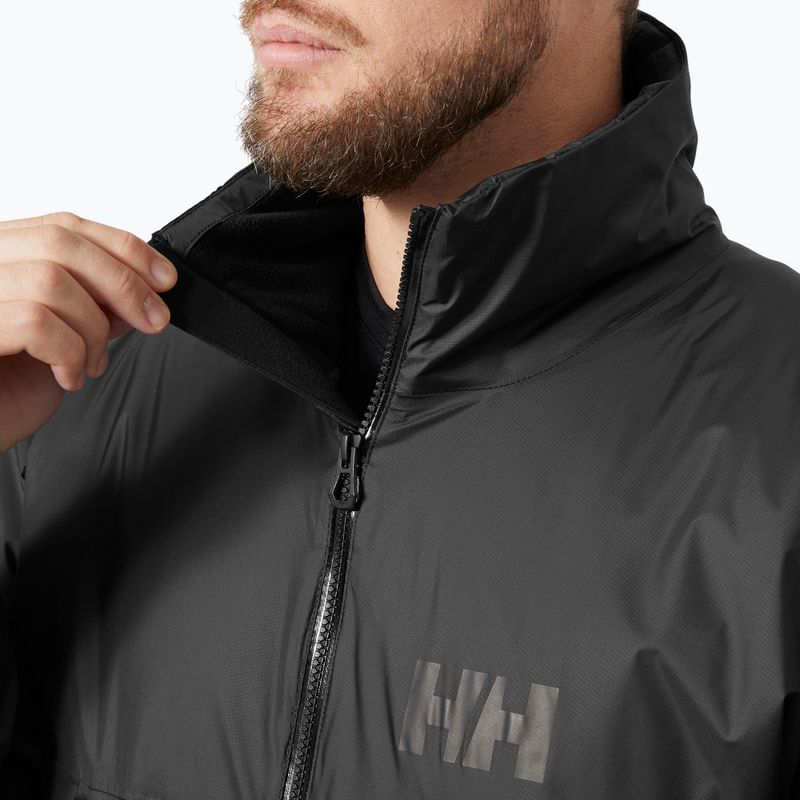 Jachtárska bunda Helly Hansen Aegir Midlayer black 3