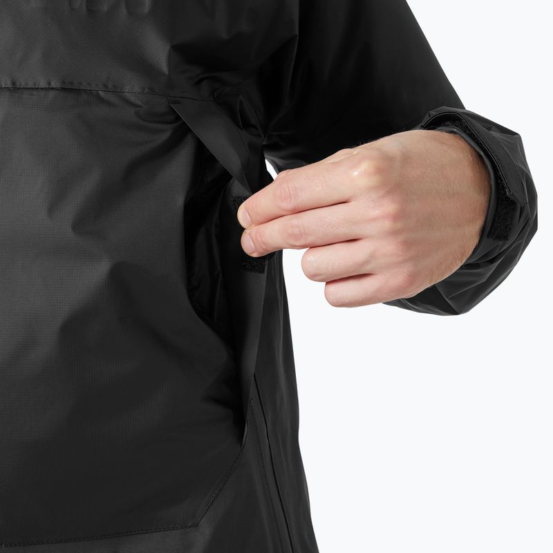 Jachtárska bunda Helly Hansen Aegir Midlayer black 4