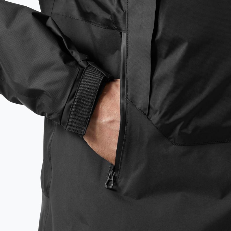Jachtárska bunda Helly Hansen Aegir Midlayer black 5