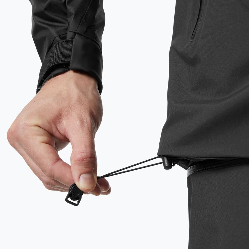 Jachtárska bunda Helly Hansen Aegir Midlayer black 6