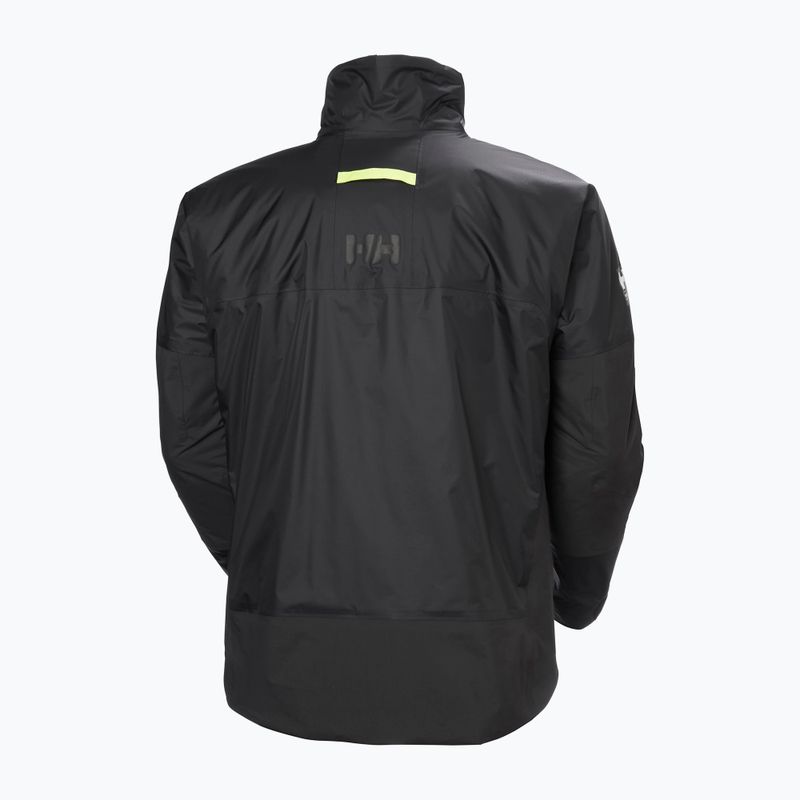 Jachtárska bunda Helly Hansen Aegir Midlayer black 8