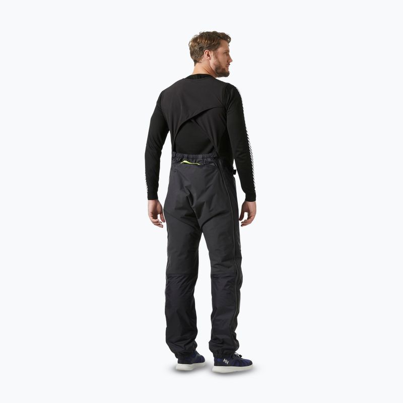 Jachtárske nohavice Helly Hansen Aegir Midlayer Salopette black 2