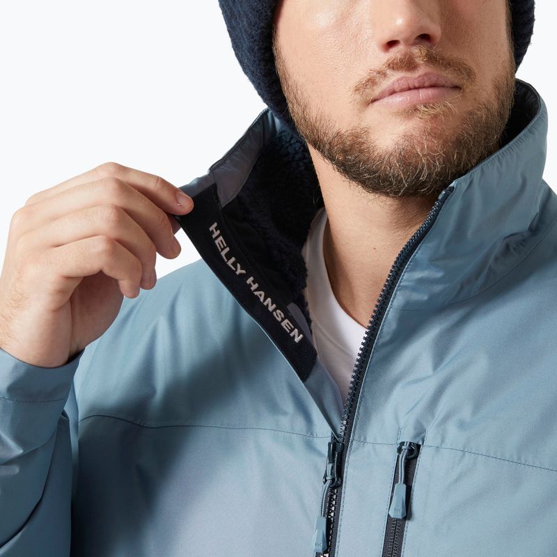 Pánska jachtárska bunda Helly Hansen Crew Hooded Pile washed navy 2