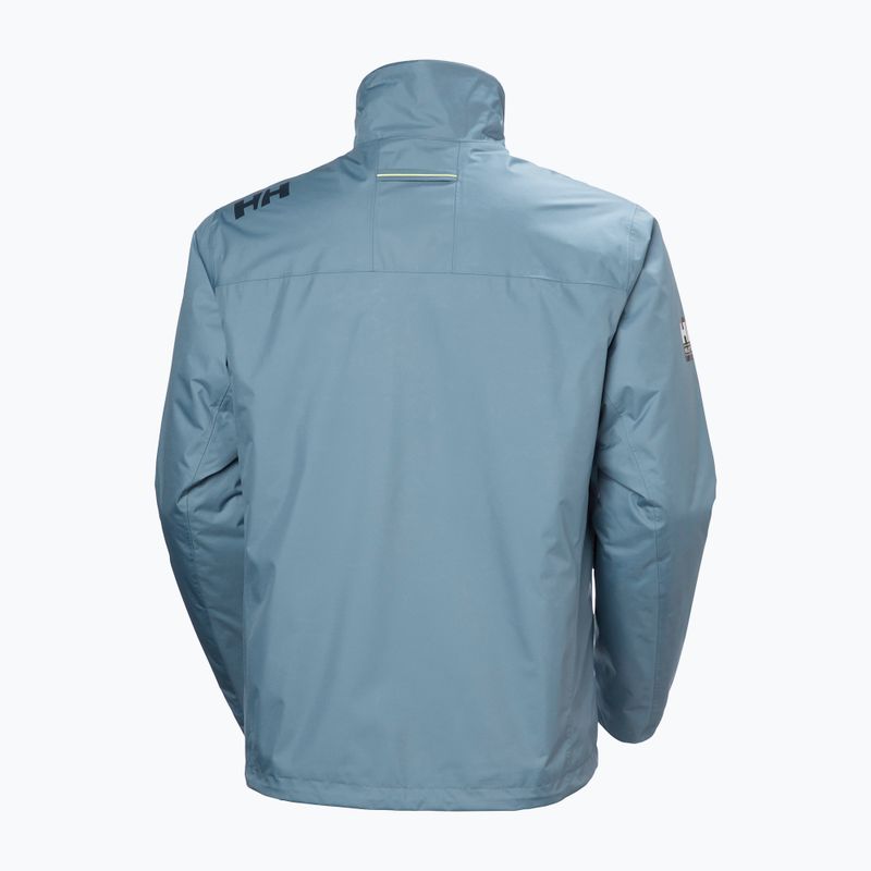 Pánska jachtárska bunda Helly Hansen Crew Hooded Pile washed navy 9