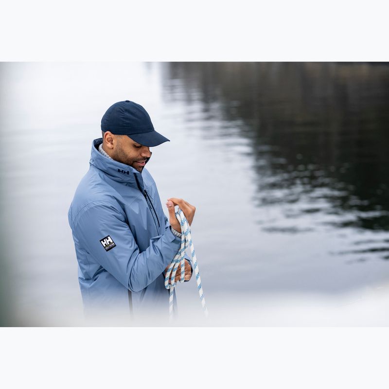 Pánska jachtárska bunda Helly Hansen Crew Hooded Pile washed navy 11