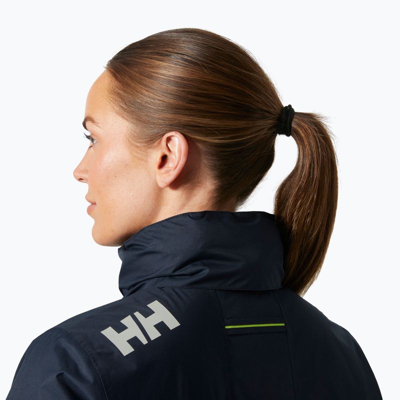 Dámska jachtárska bunda Helly Hansen Crew Hooded Pile navy 4