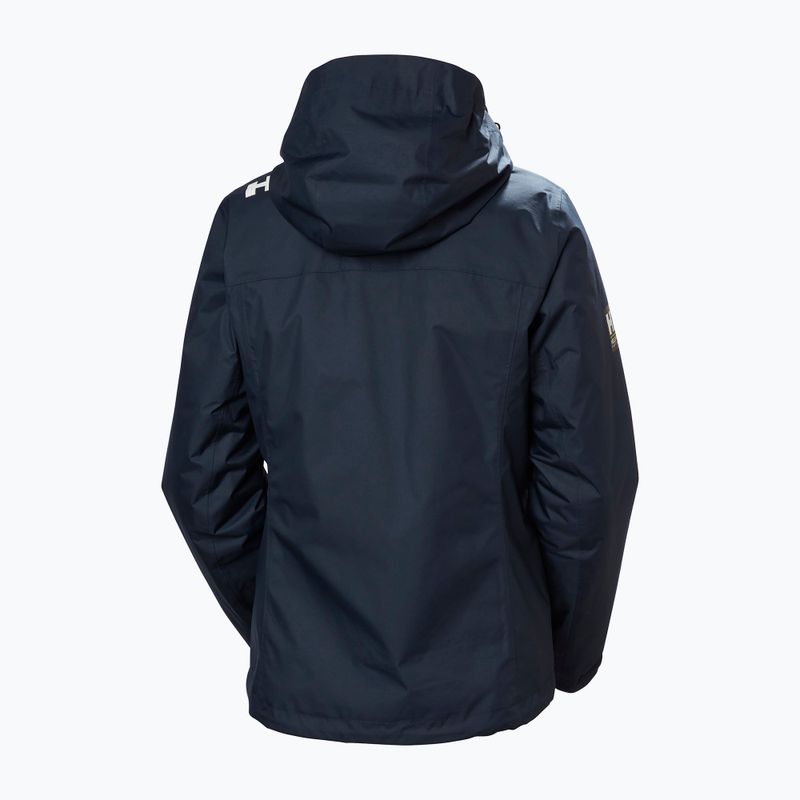 Dámska jachtárska bunda Helly Hansen Crew Hooded Pile navy 11