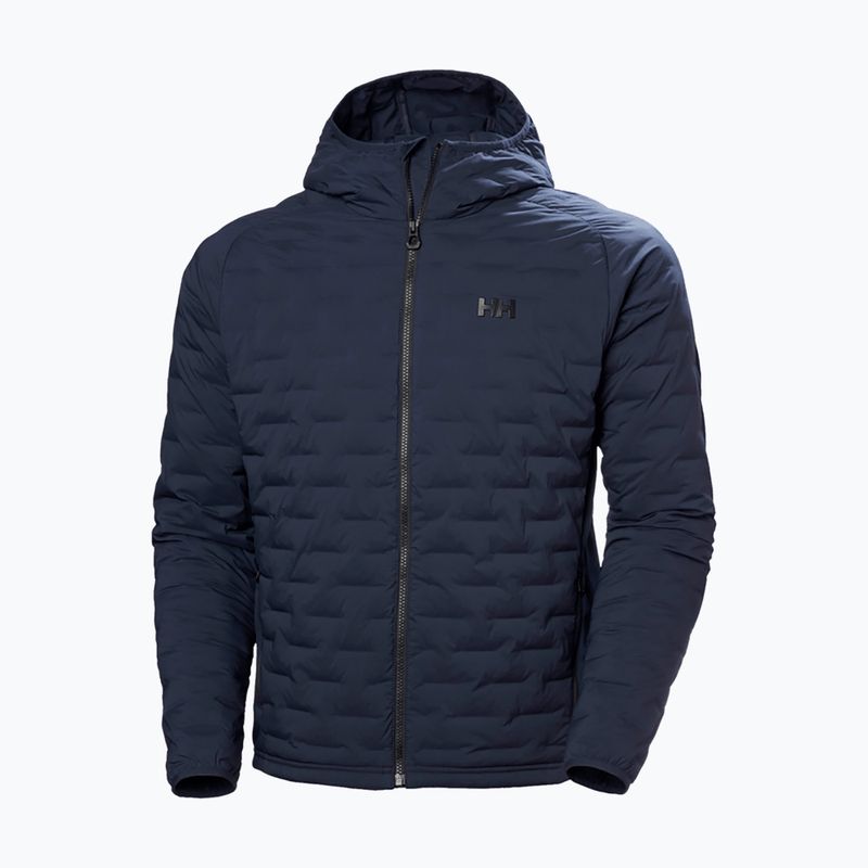 Pánska jachtárska bunda Helly Hansen HP Hybrid Stretch Hooded Insulator navy 3