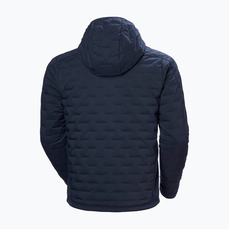 Pánska jachtárska bunda Helly Hansen HP Hybrid Stretch Hooded Insulator navy 4