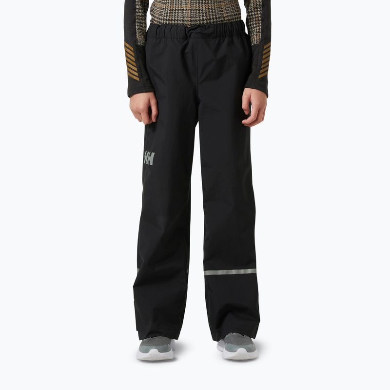 Detské jachtárske nohavice Helly Hansen Shelter Ht Jr black