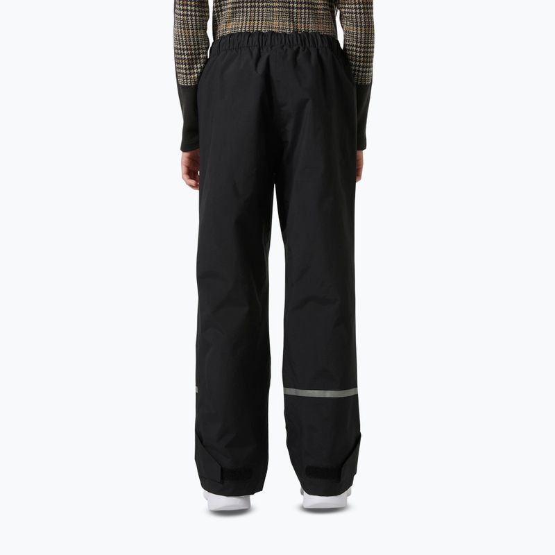 Detské jachtárske nohavice Helly Hansen Shelter Ht Jr black 2