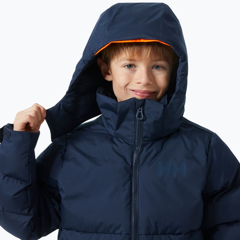 Detská lyžiarska bunda Helly Hansen Kvitfjell Race Puffy navy 3