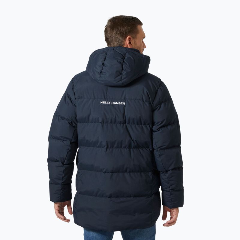 Pánska zateplená bunda Helly Hansen Vardo Parka navy 2