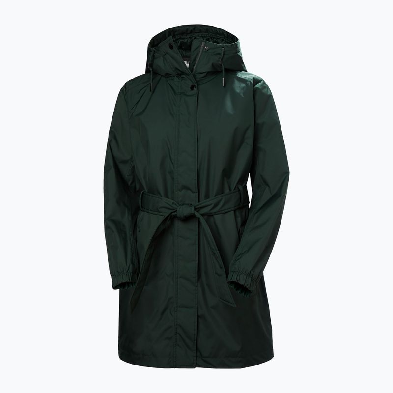 Dámsky zateplený kabát Helly Hansen Classic Insulated Trench dark jungle 5