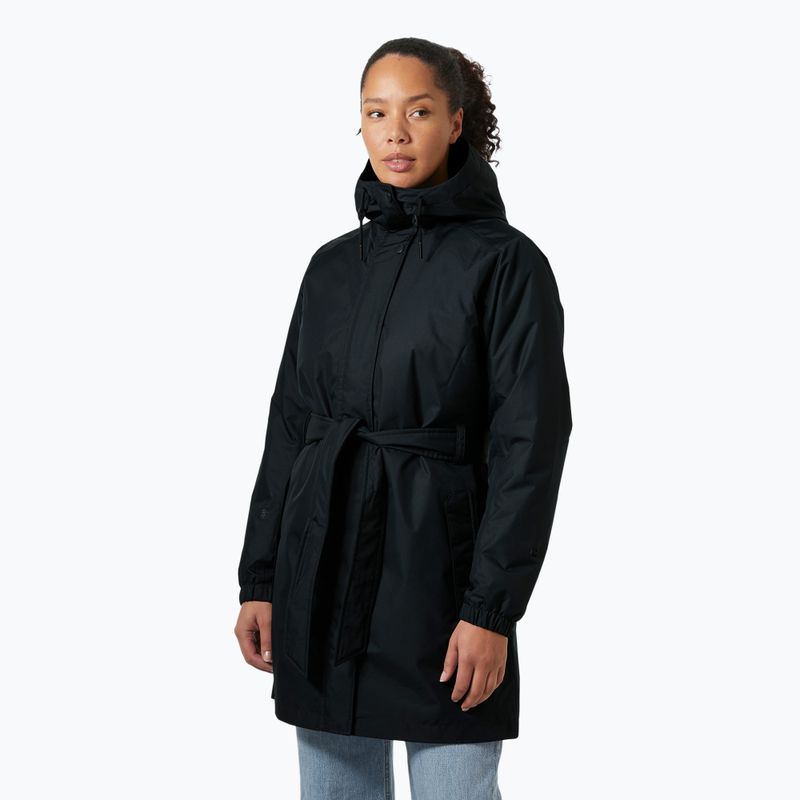 Dámsky zateplený kabát Helly Hansen Classic Insulated Trench navy