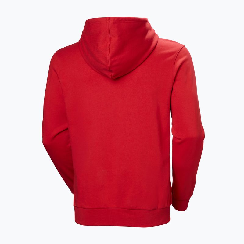 Pánska mikina Helly Hansen HH Logo Hoodie red 6