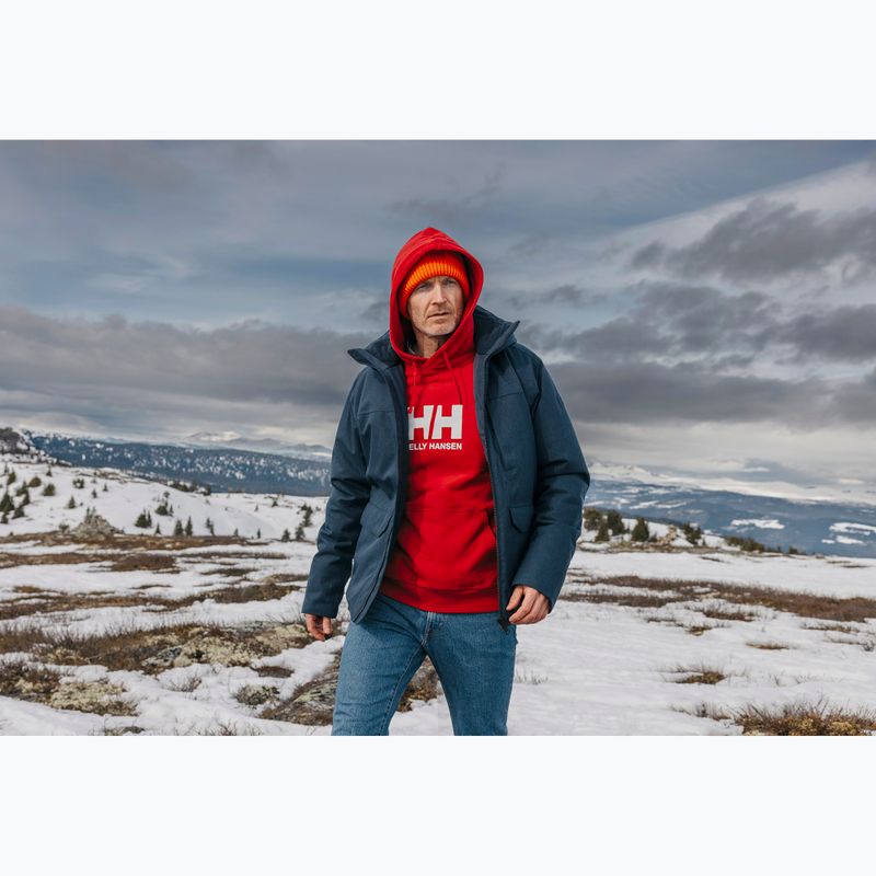 Pánska mikina Helly Hansen HH Logo Hoodie red 7