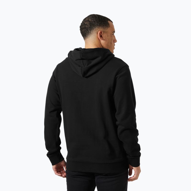 Pánska mikina Helly Hansen HH Logo Hoodie black 2