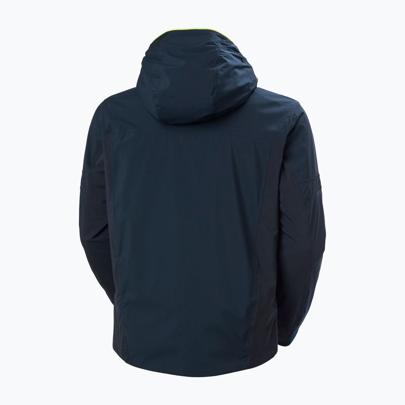Pánska lyžiarska bunda Helly Hansen Courchavel navy 10