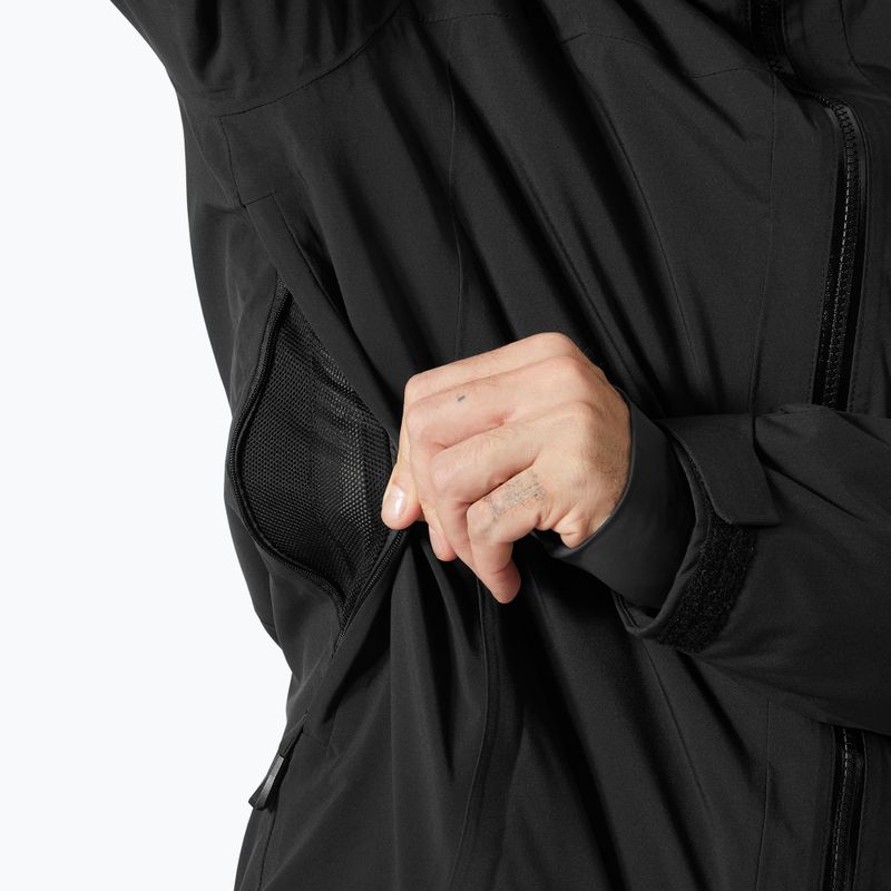 Pánska lyžiarska bunda Helly Hansen Courchavel black 5
