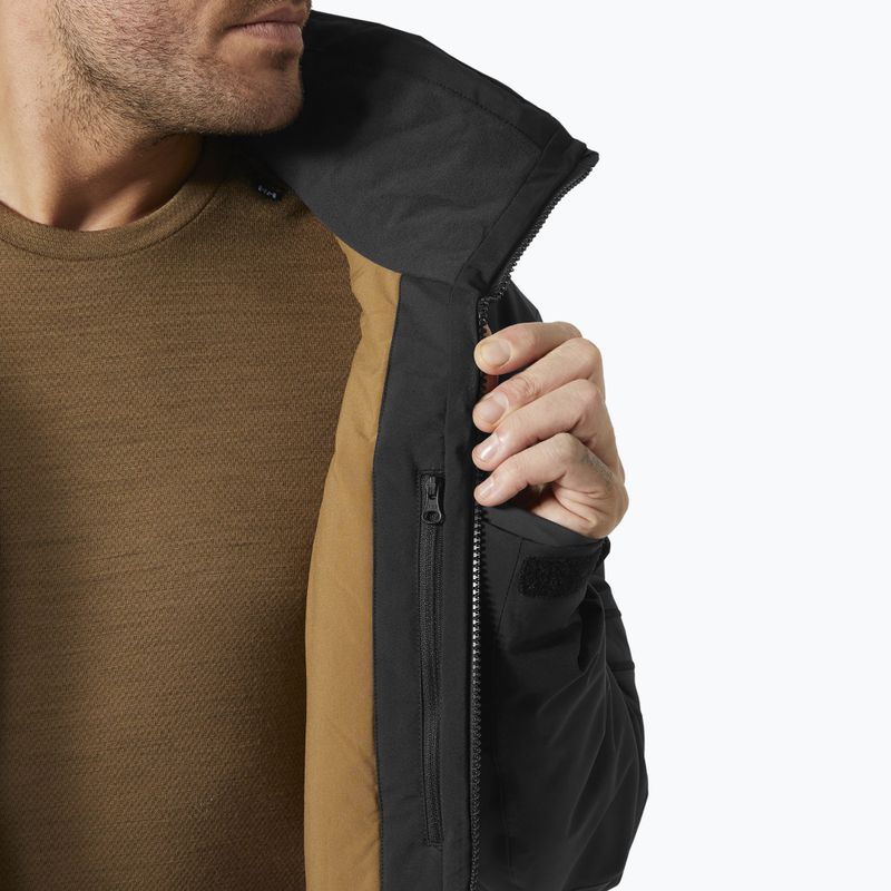 Pánska lyžiarska bunda Helly Hansen Courchavel black 8