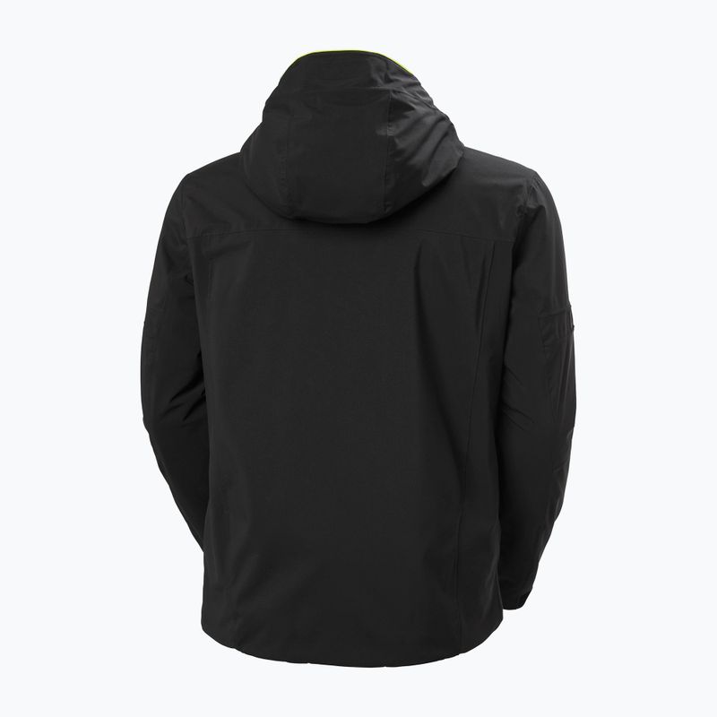 Pánska lyžiarska bunda Helly Hansen Courchavel black 11
