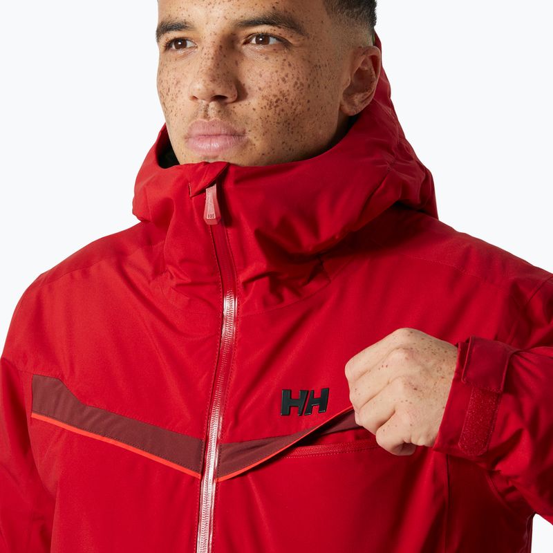Pánska lyžiarska bunda Helly Hansen Panorama 2.0 Insulated red 4