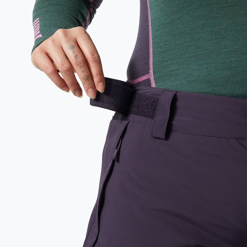 Dámske lyžiarske nohavice Helly Hansen Switch Cargo 2.0 black grape 3