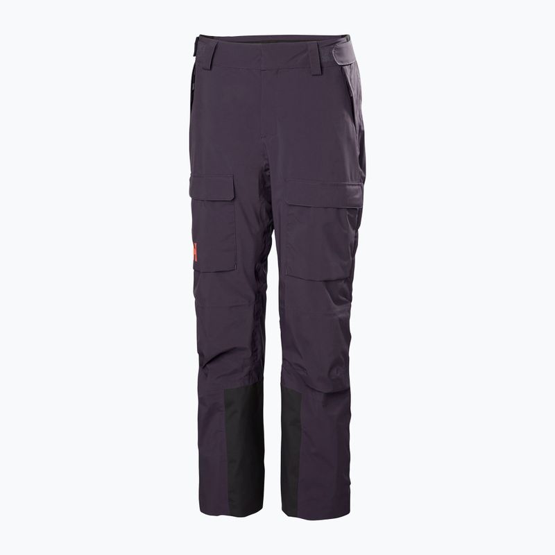 Dámske lyžiarske nohavice Helly Hansen Switch Cargo 2.0 black grape 7