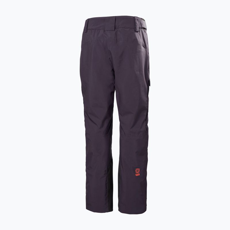 Dámske lyžiarske nohavice Helly Hansen Switch Cargo 2.0 black grape 8