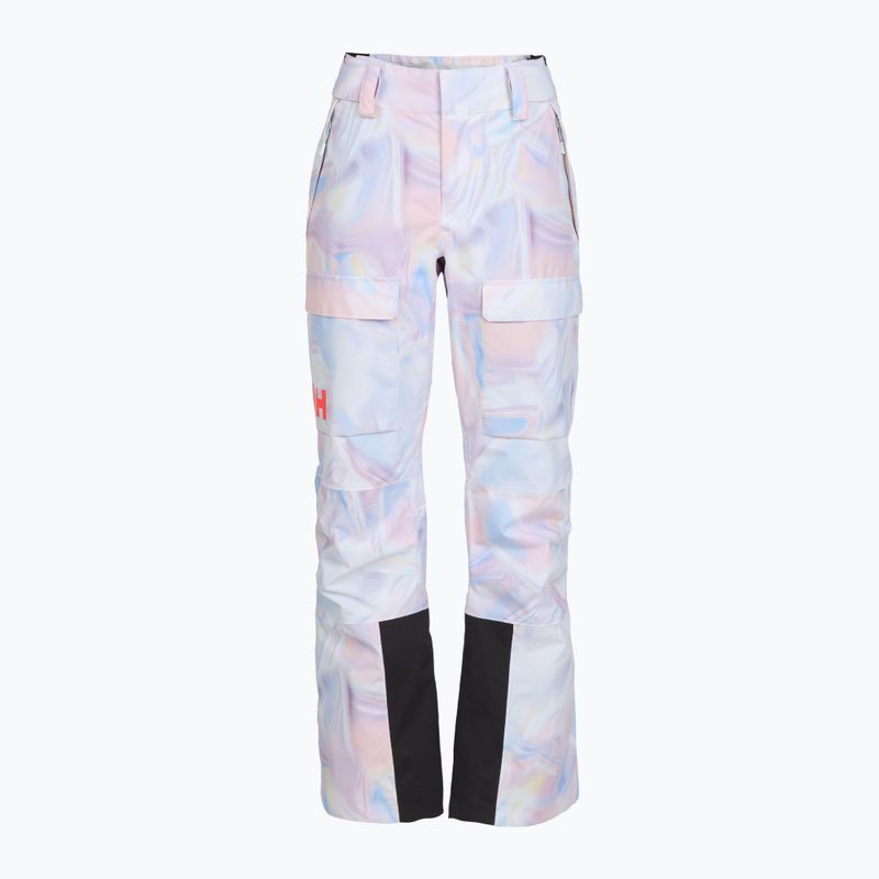 Dámske lyžiarske nohavice Helly Hansen Switch Cargo 2.0 reflections aop 6
