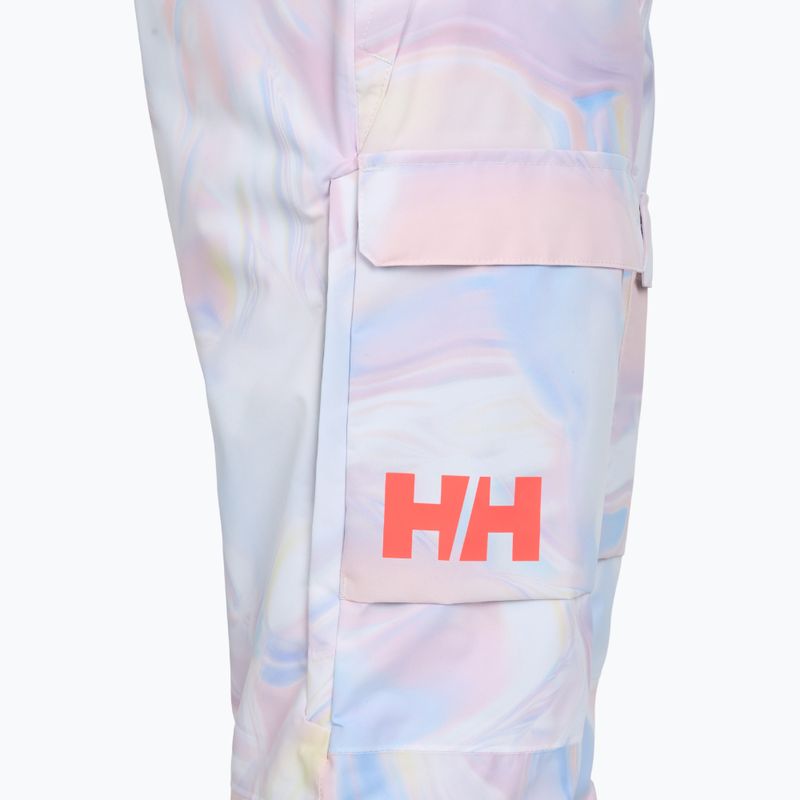 Dámske lyžiarske nohavice Helly Hansen Switch Cargo 2.0 reflections aop 9