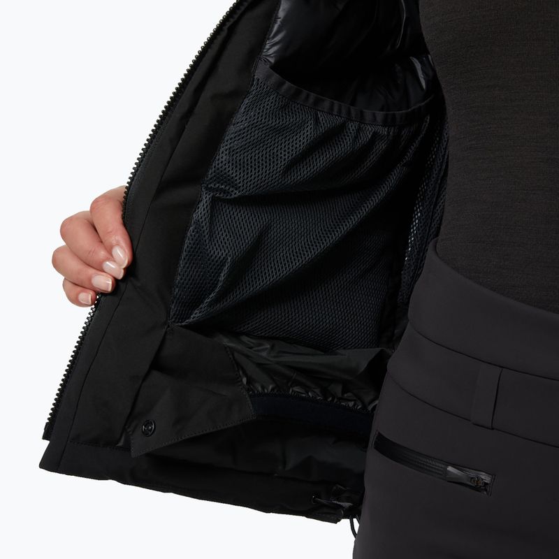 Dámska lyžiarska bunda Helly Hansen Valdisere 3.0 black embossed stripes 9