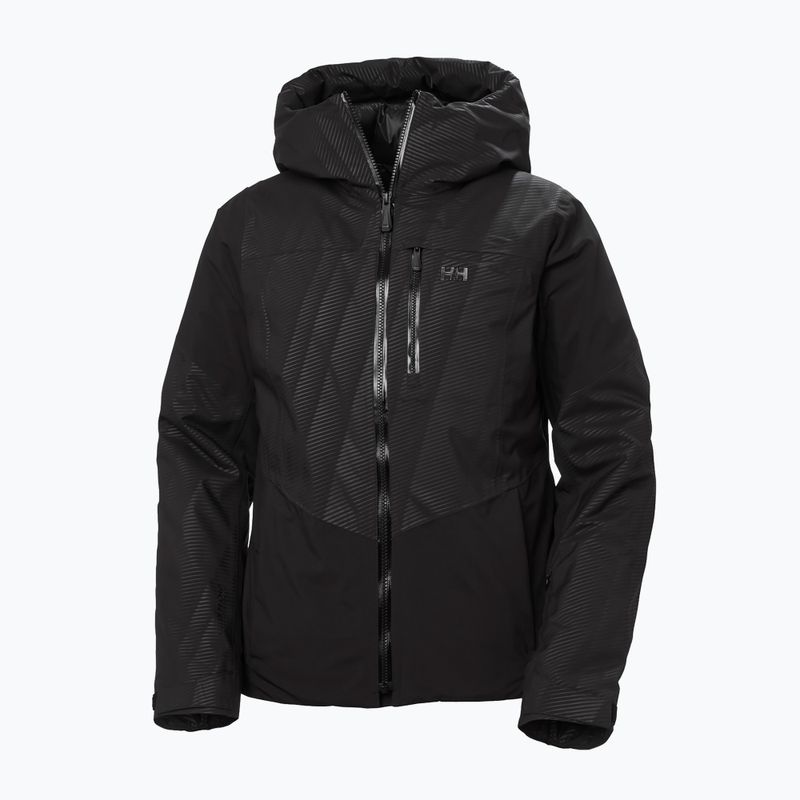 Dámska lyžiarska bunda Helly Hansen Valdisere 3.0 black embossed stripes 10