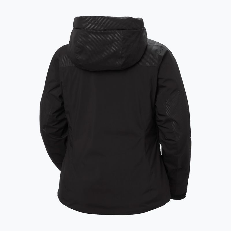 Dámska lyžiarska bunda Helly Hansen Valdisere 3.0 black embossed stripes 11