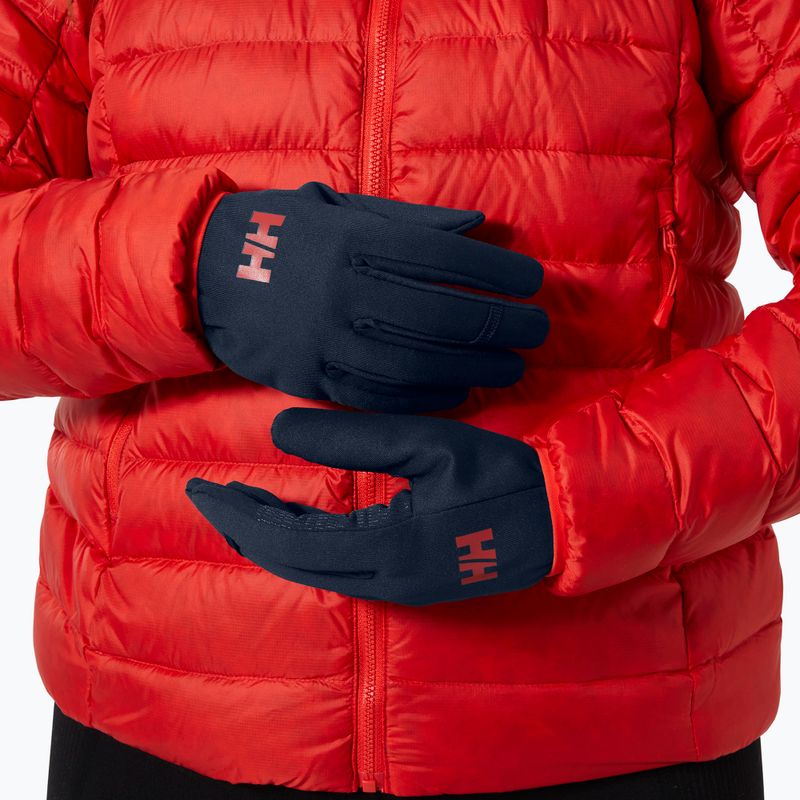 Trekingové rukavice Helly Hansen Hardface Fleece Touch navy 3
