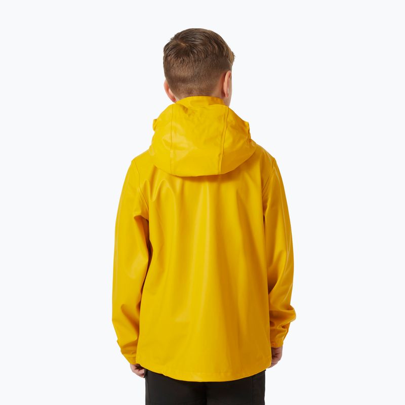 Detská jachtárska bunda Helly Hansen Moss essential yellow 2