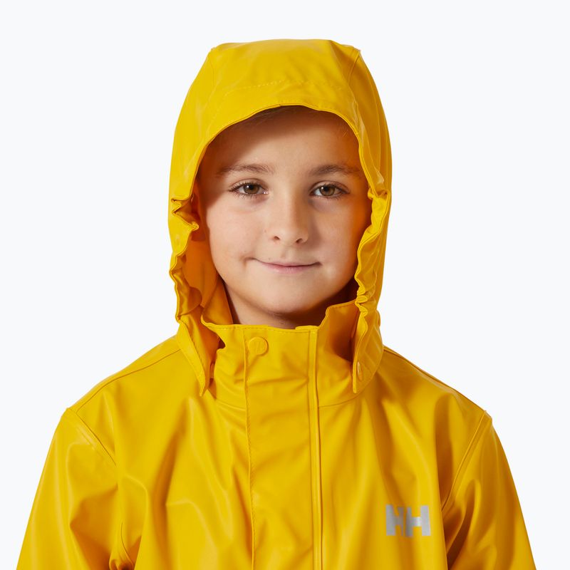 Detská jachtárska bunda Helly Hansen Moss essential yellow 3