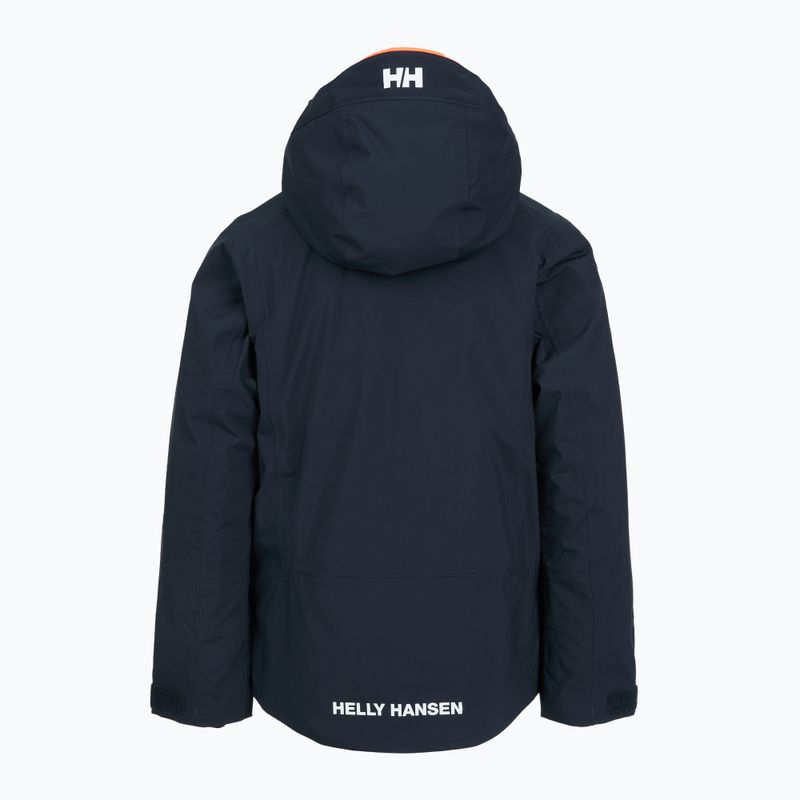 Detská lyžiarska bunda Helly Hansen Alpha navy 2