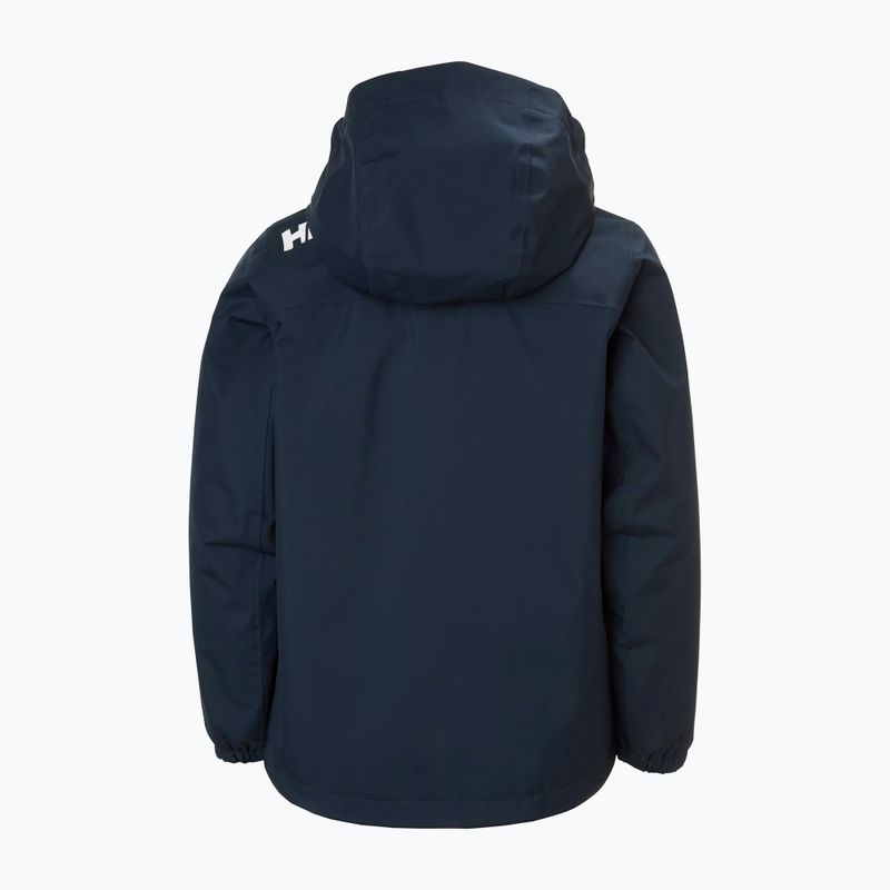 Detská jachtárska bunda Helly Hansen Crew Midlayer 2.0 navy 6
