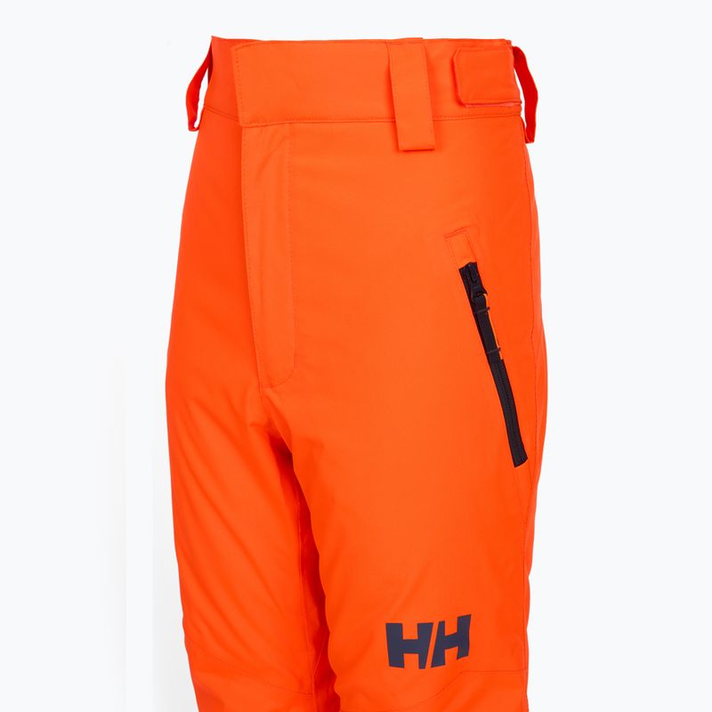 Detské lyžiarske nohavice Helly Hansen Legendary neon orange 7