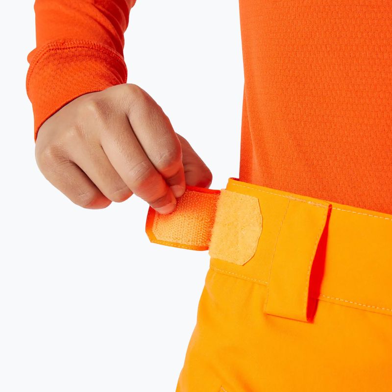 Detské lyžiarske nohavice Helly Hansen Legendary neon orange 4