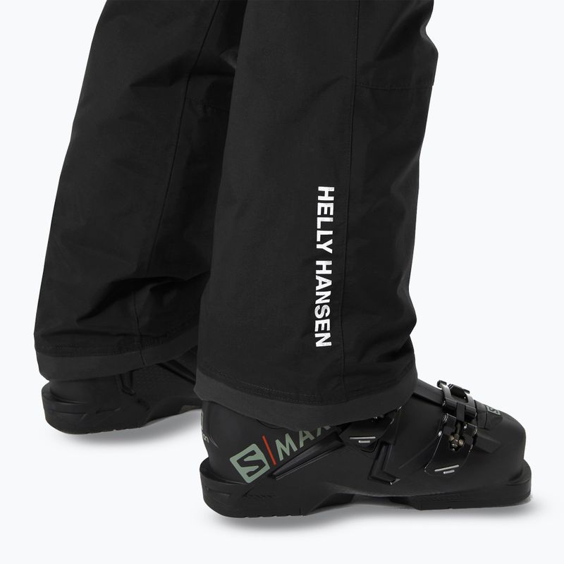 Detské lyžiarske nohavice Helly Hansen Legendary black 4