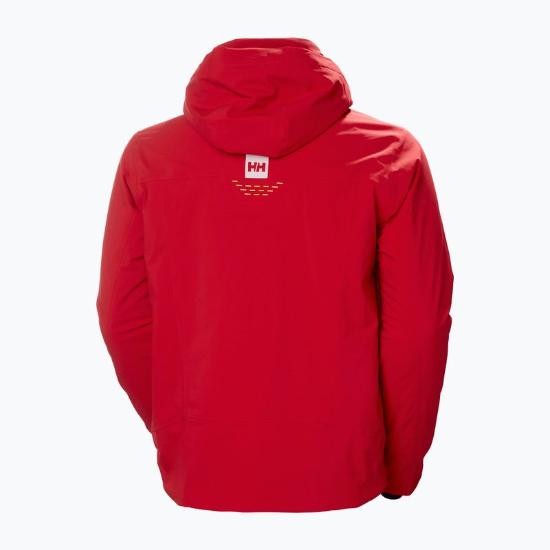 Pánska lyžiarska bunda Helly Hansen Alpha Lifaloft red 2