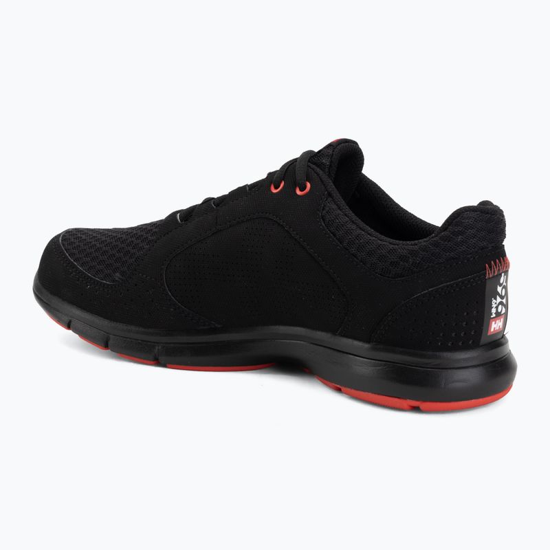 Pánske topánky  Helly Hansen Ahiga V4 Hydropower off black/alert red 3