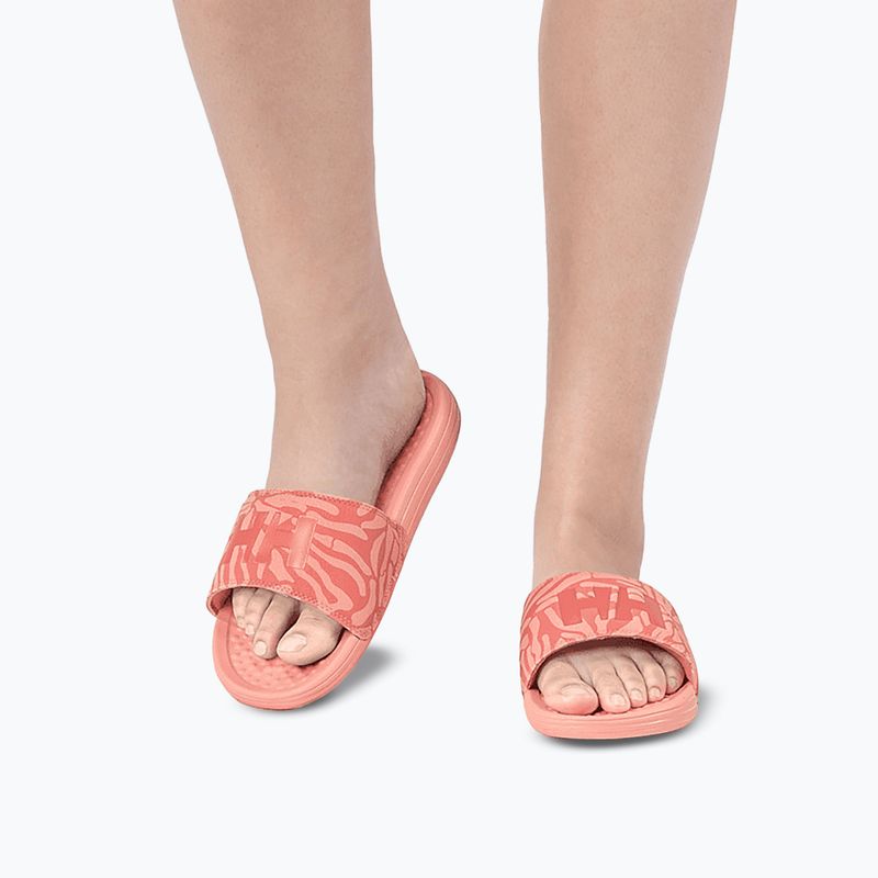 Dámske šľapky Helly Hansen H/H Slides coral almond aop 2