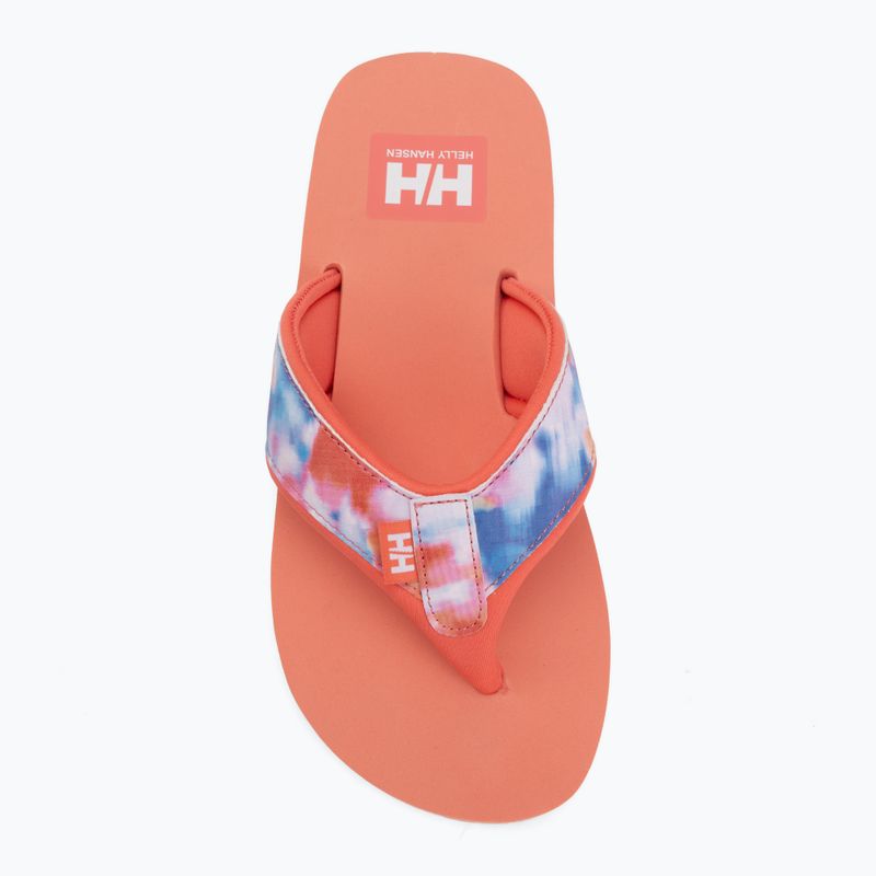Dámske žabky Helly Hansen Stadt coral almond aop 5