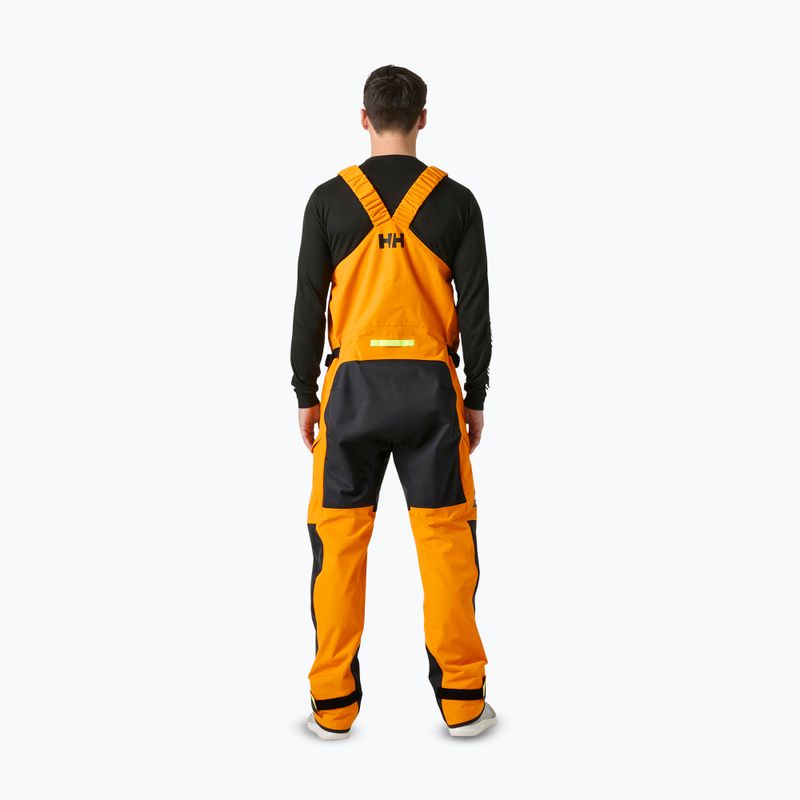 Pánske jachtárske nohavice Helly Hansen Skagen Offshore Bib ignite orange 2