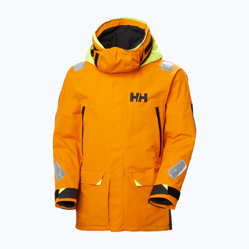 Pánska jachtárska bunda Helly Hansen Skagen Offshore ignite orange 10
